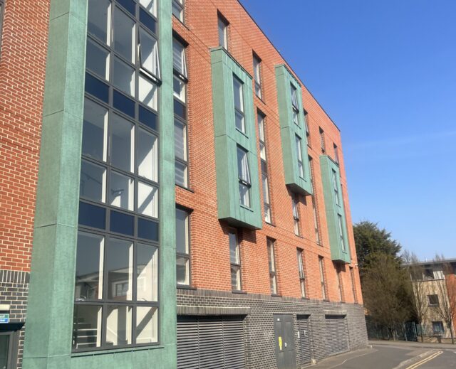 Re-clad project in Nottingham