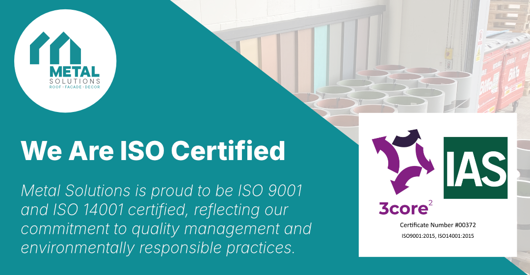Metal Solutions ISO Certifications