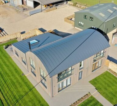 Barn Conversion Barrelled Roof