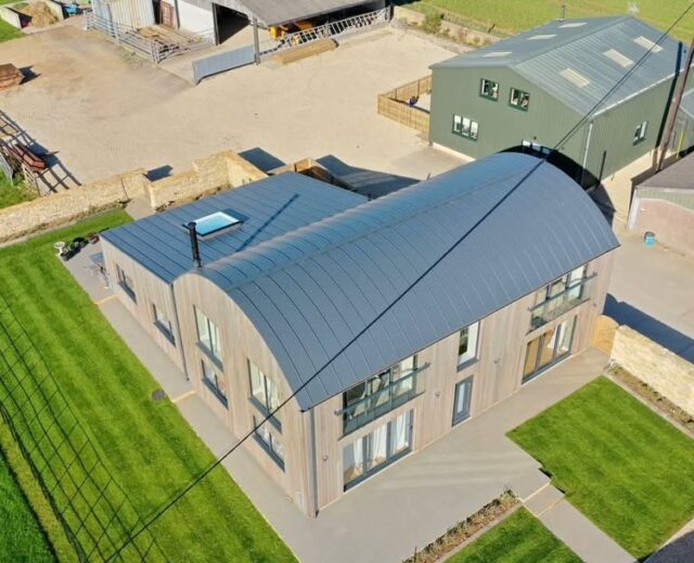 Barn Conversion Barrelled Roof