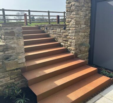 Cor-Ten® Steps & Archway