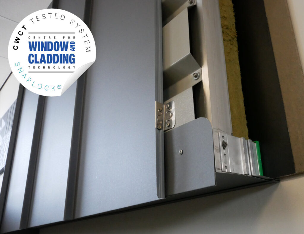 Snaplock® CWCT Tested Standing Seam System Snaplock® CWCT Tested Standing Seam System