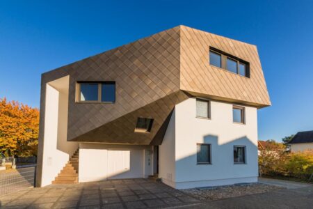 Kalzip Bronze Aluminium Cladding