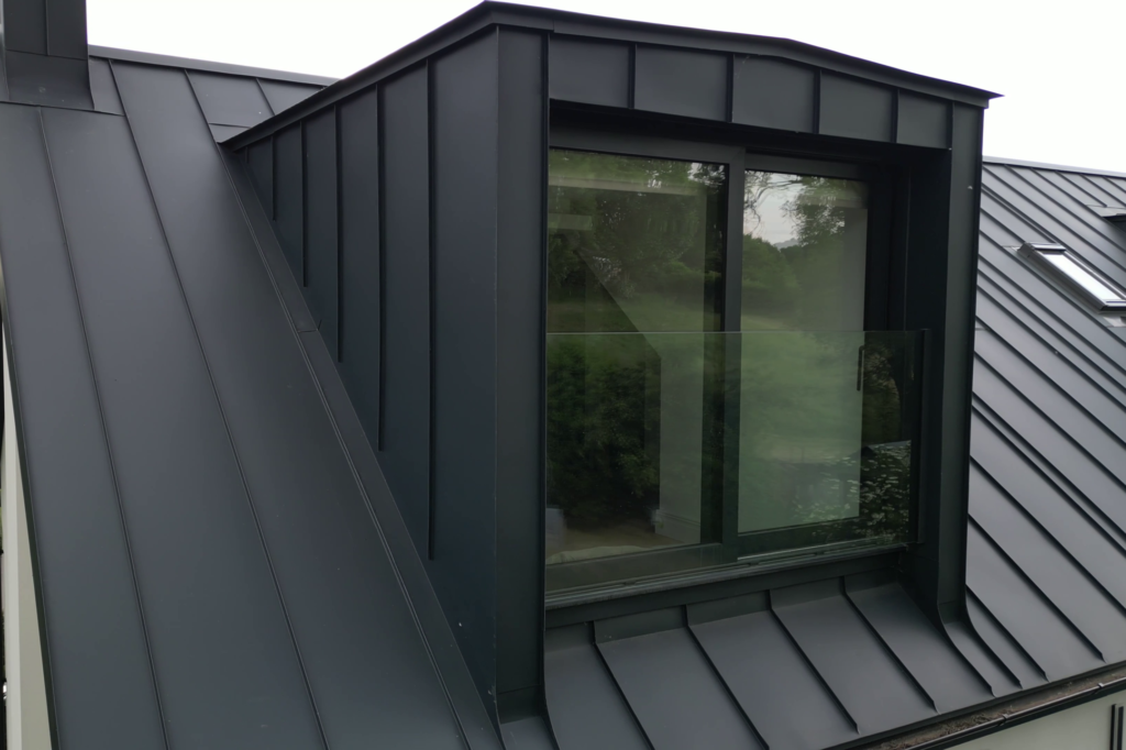 Traditional Textures Anthracite Aluminium Roofing